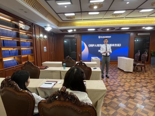 四川卓安律师事务所詹勇律师参与2022年度“青培计划”第二次考核