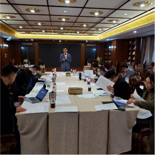 四川卓安律师事务所管理合伙人詹勇律师组织开展四川卓安律师事务所开展“计点规则”内训